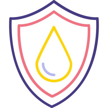 ikon vektör illüstrasyonunu bırak