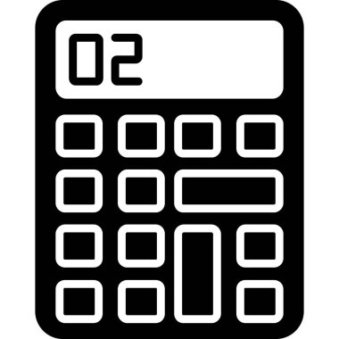 hesaplayıcı matematik simgesi ana hat biçiminde