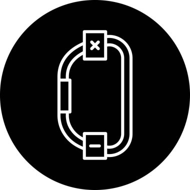 Modern bir simgenin vektör illüstrasyonu