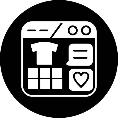 Takvim simgesinin vektör illüstrasyonu