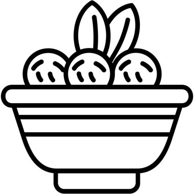 Yumurta ikonlu sepet, taslak biçimli