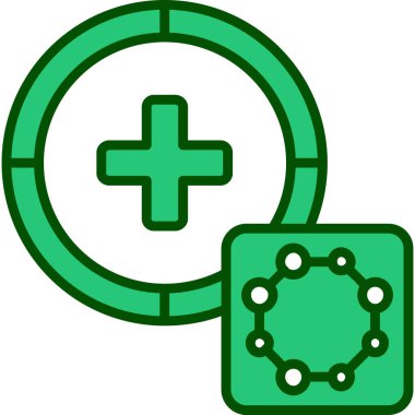 tıbbi simge vektör illüstrasyonu