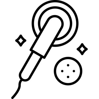 Şeker. Web simgesi basit tasarım