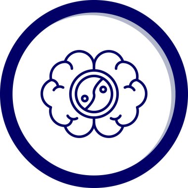 Modern simgenin vektör illüstrasyonu