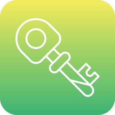 Modern oto tamir simgesinin vektör illüstrasyonu