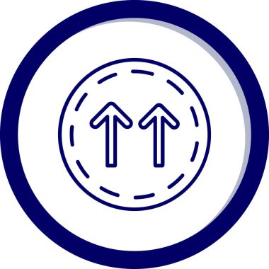 ok simgesinin vektör illüstrasyonu