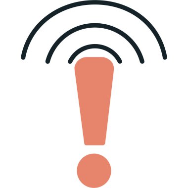 Sinyal simge vektör çizim