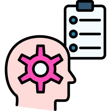 iş dünyasındaki yaratıcı fikir yaratıcılığı simgesi - yönetim kategorisi