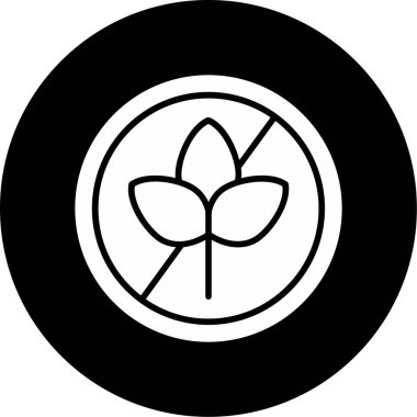 Vektör Çiçeği Simgesi illüstrasyonu