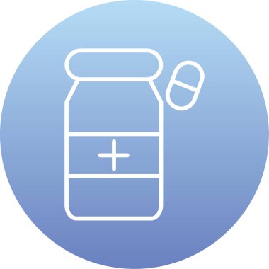 hap vektörü simgesi modern basit illüstrasyon