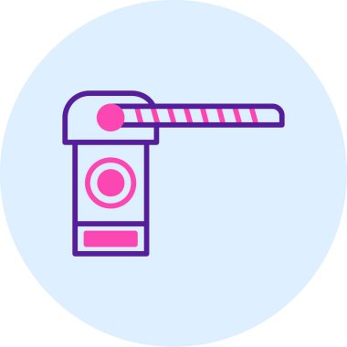 Modern otomatik simgenin vektör illüstrasyonu