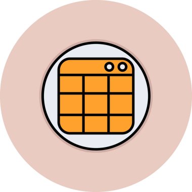 Moda biçimi izole edilmiş arkaplanda takvim simgesi