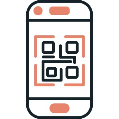 - Telefon. Web simgesi basit illüstrasyon