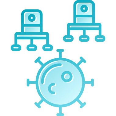 Basit vektör simgeleri, teknoloji gösterimi