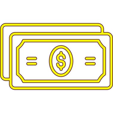 para faturaları izole simge tasarımı