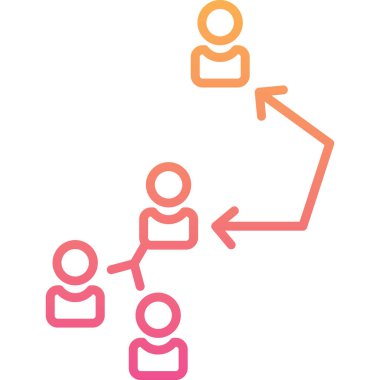 şebeke. Web simgesi basit illüstrasyon