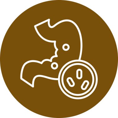 Bir araba simgesinin vektör illüstrasyonu