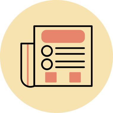 Web renk vektör simgesi