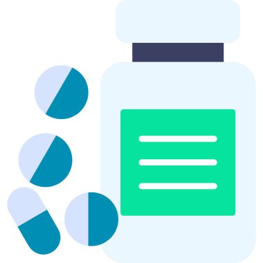 Haplar. Web simgesi basit illüstrasyon