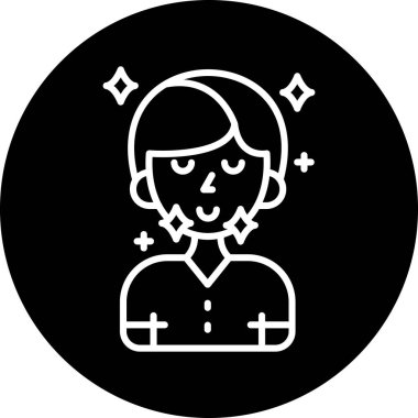 avatar simgesi vektör illüstrasyonu