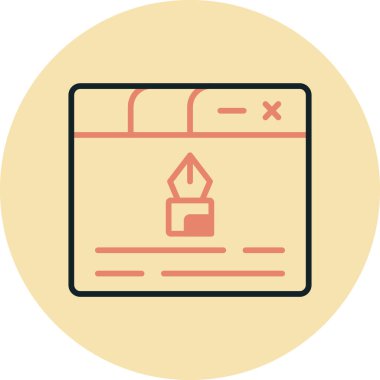 Simge vektör resimlemesini ateşle