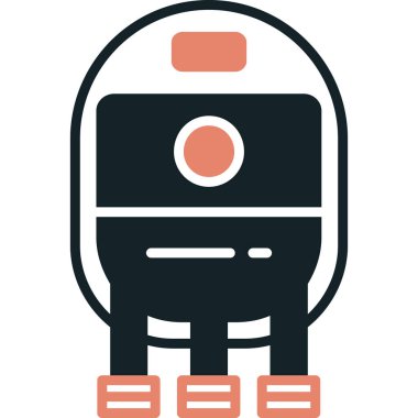 Üç ayaklı basit robot tasarımı