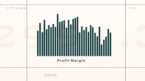 Граф Бара Бизнес График Финансовый Отчет Различные Колонны — стоковое фото