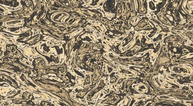 Kahverengi, soluk tenli arka planda kıvrılır. Farklı kullanım için zarif bir arka plan tasarımı. İşlem grafiği.