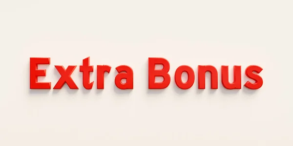 Extra Bonus Web Banner Zeichen Extra Bonus Web Banner Zeichen — Stockfoto