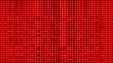 Yetkisiz erişim, bilgisayar sistemi hacklendi. İkili kod, casus yazılım, problemler, bilgisayar virüsü, bilgisayar suçları, veri sızıntısı. 2 Boyutlu Canlandırma