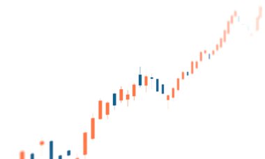 Mum çubuğu grafiğini kapat, borsa ve borsa yükseliyor, analiz ediliyor. Ticaret, ilerleme, büyüme, strateji, yatırım, iş, uçucu, risk, başarı.