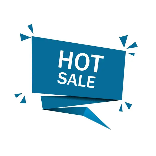 Hot Sale Banner Design Store Badge Icon Sale Special Offers — Stock Vector