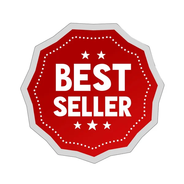 Best Seller Icoon Ontwerp Banner Sjabloon Moderne Vectorillustratie — Stockvector