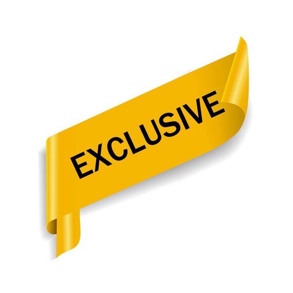 Эксклюзивный дизайн баннера. Веб-элемент для финансирования бизнеса, рекламы. Векторная иллюстрация плоского стиля.