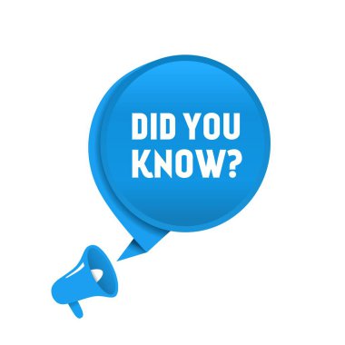 Pankartı biliyor musun, ikon tasarımı. Eğitim, iş, reklam kavramı. İlginç post, düz vektör için sanat tasarım bilgi iletisi.