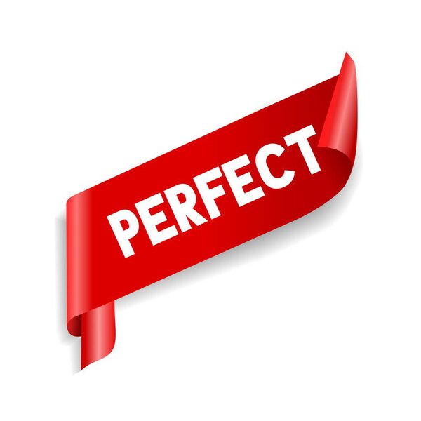 Перфектный дизайн баннера, текстовая цитата. Векторная иллюстрация плоского стиля