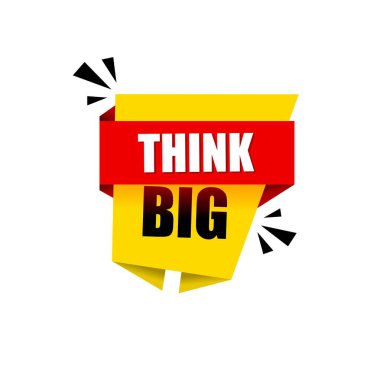 Büyük afiş tasarım şablonu düşünün. Düz biçim vektörü.