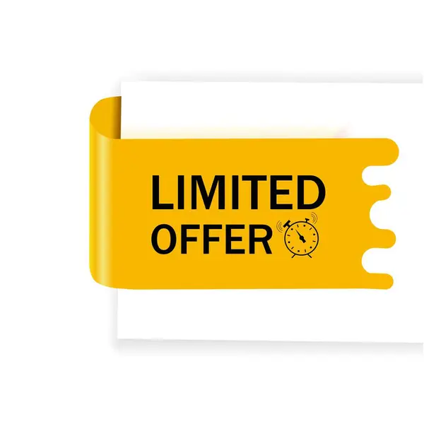 Limited Time Offer Wording On Chipped Rectangular Signs Stock Photo,  Picture and Royalty Free Image. Image 51875499.