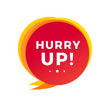 Satış afişi şablonu için etiket tasarımını hızlandırın. Modern tarz tanıtım tasarımı. Vektör illüstrasyonu.