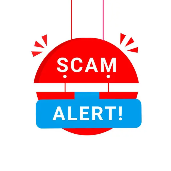 Dümen alarmı, pankart, etiket simgesi. Duyuru için tasarım. Modern biçim vektör işareti.