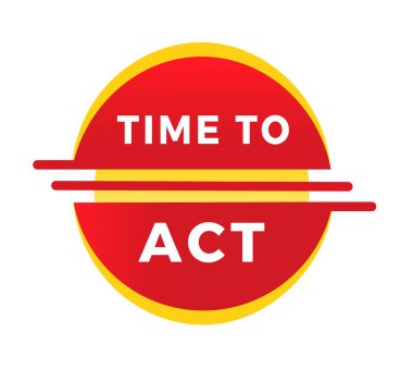 Modern kırmızı etiketi kullanma zamanı. Duyuru için vektör illüstrasyon tasarımı.