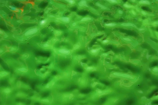 Textura Fundo Abstrato Verde Tinta Molhada — Fotografia de Stock