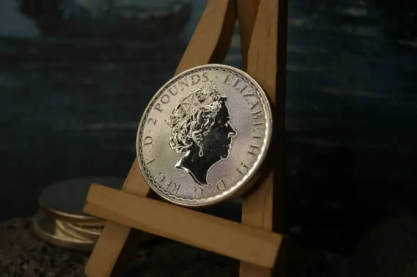 Yatırım gümüş sikkesi 2 pound Elizabeth II. Birleşik Krallık 