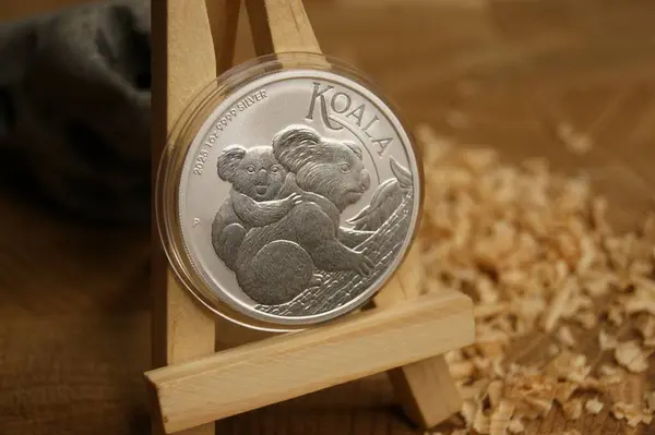Avustralya saf gümüş sikkesi 1 dolar Koala 2023