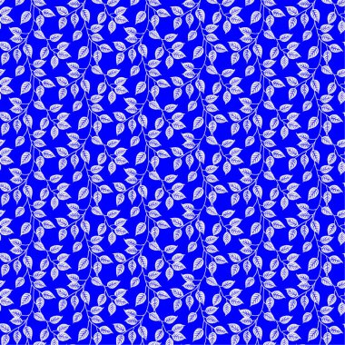 Yaprakların vektörsüz deseni