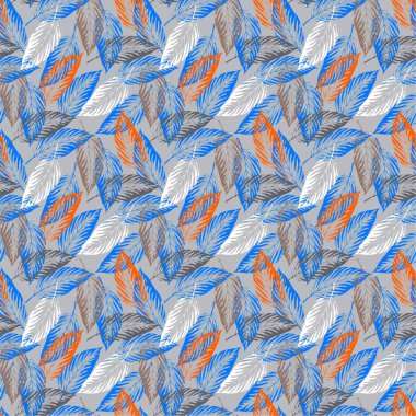 Soyut geometrik şekilli kusursuz desen