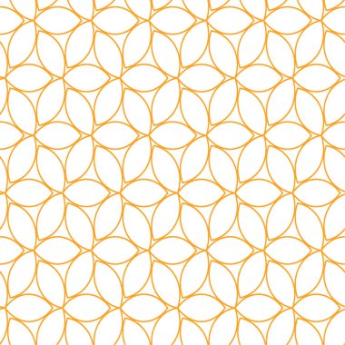 Modern geometrik vektör tasarımı, kusursuz desen çizimi