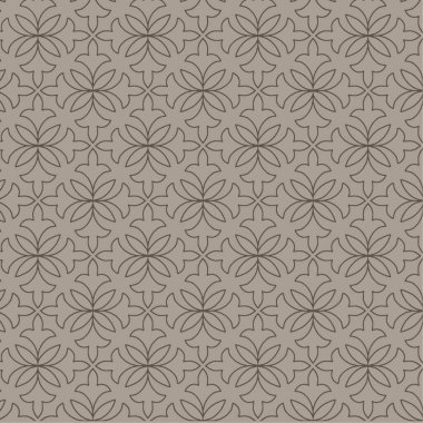 Vektör kusursuz desen. Modern stil dokusu. Çizgili desen elementinden geometrik süsleme tekrarlanıyor