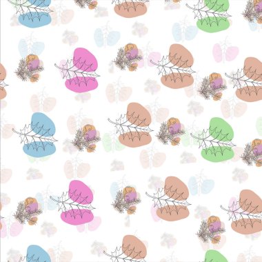 Vektör Dikişsiz desen, grafik illüstrasyon