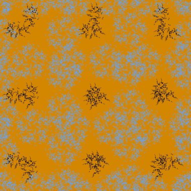 Dikişsiz soyut çiçek şekil